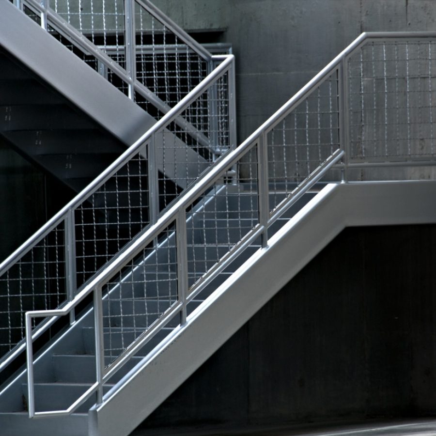 Industrial Public Stairs